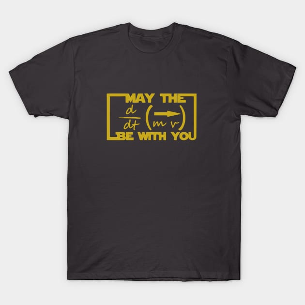 be the force be with you T-Shirt by lydibu